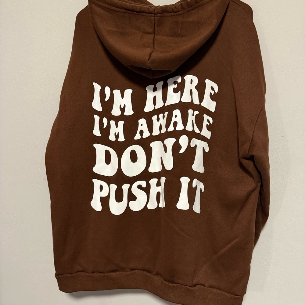 Brown Hoodie